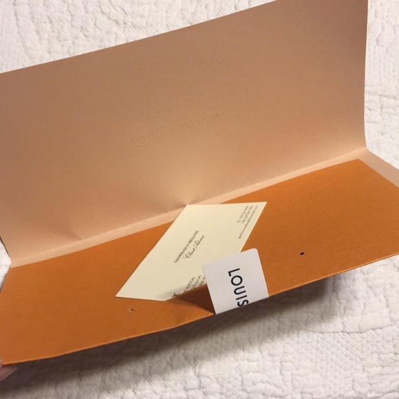 Louis Vuitton bag with receipt holder. - Picture 8 of 8